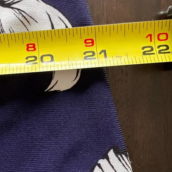 Anne Klein blue floral maxi dress size 14 - Picture 7 of 7